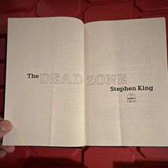 Stephen King The Dead Zone Hardcover Viking 1979 Dust Jacket