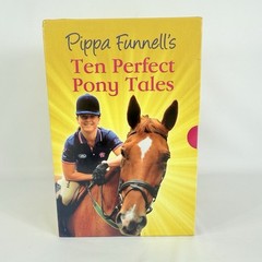 Pippa Funnell Ten Perfect Pony Tales Book Boxed Set Horses Equestrian Lot of 10