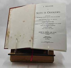 A treatise on suits in chancery setting forth the principles, Pl [LEATHER BOUND]