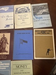 North Carolina History Lot 17 Small Books 1960’s-1980’s
