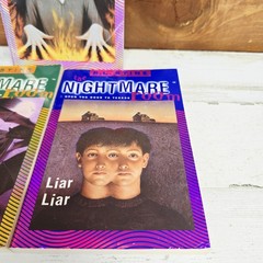 Lot Of 3 RL Stine The Nightmare Room 3 4 6 Liar They Call Me Creature Name Evil