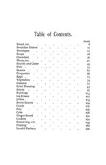 „1909” The New England Vintage Cook Book 180 Pages
