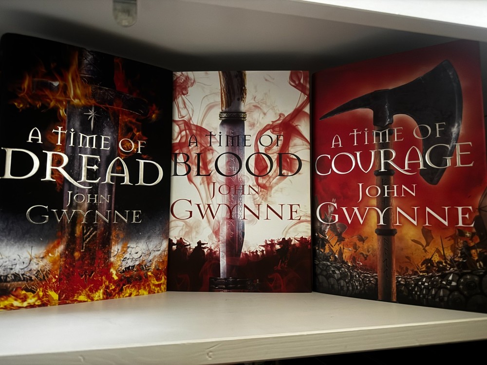 SIGNED The Broken Binding Of Blood And Bone Trilogy #1092