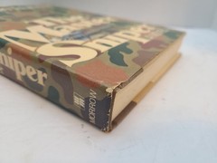 Very Rare The Master Sniper Stepen Hunter 1980 Vintage Debut Book w/ Dust Jacket