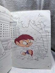 Tiny Toon Adventures Sticker Fun Golden Coloring Book Used Condition
