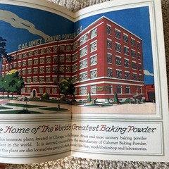 Antique Calumet Baking Powder Cookbook 16 Ed 1920s Recipes Photos Chicago IL vtg