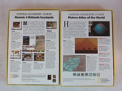 SET OF 2 NATIONAL GEOGRAPHIC CD-ROMs 2 Box Sets 1995/1996