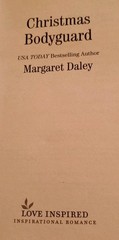 Love Inspired Christmas Bodyguard By Margaret Daley (Paperback)