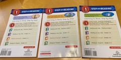 Set of 12 Paperback Books: My First Reading, Step Into Reading, I Can Read