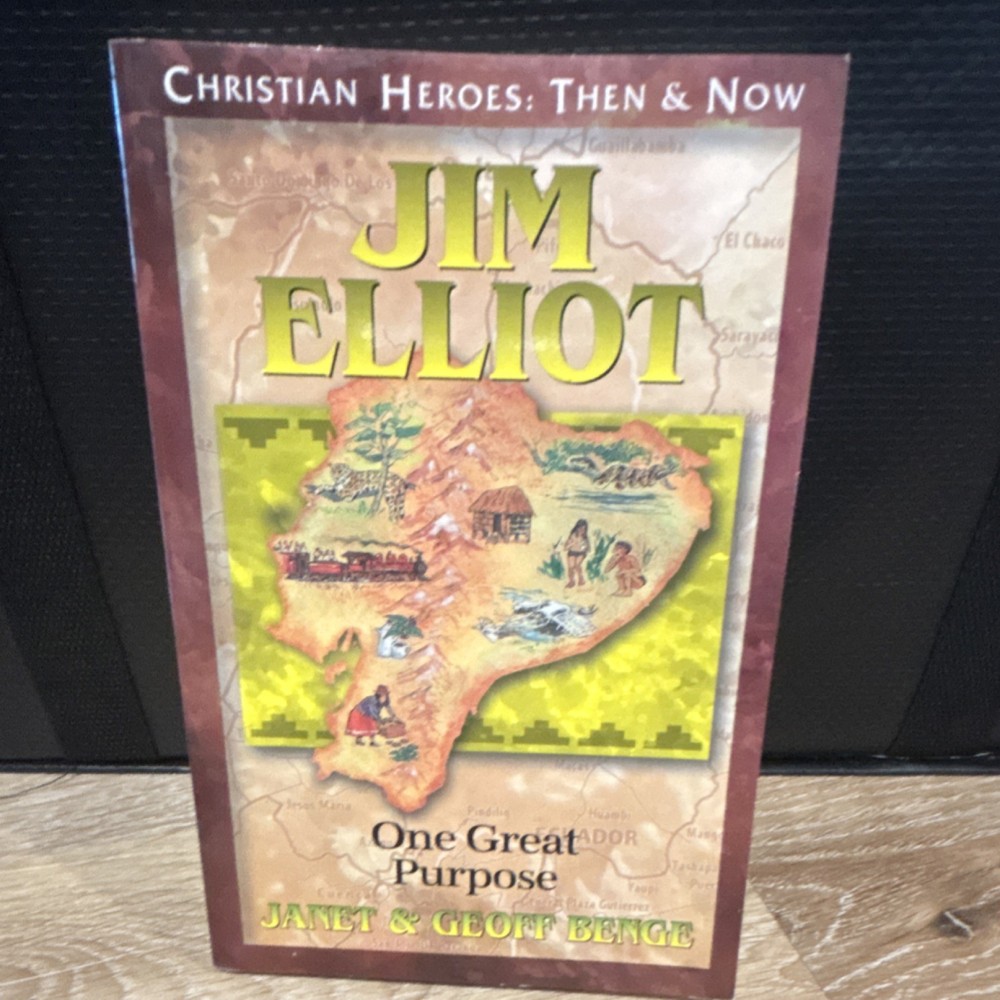 YWAM Publishing Jim Elliot: One Great Purpose by Janet & Geoff Benge (Paperback…