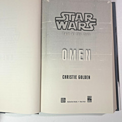 Star Wars Fate of the Jedi Omen Christie Golden Hardcover 1st Edition Legends