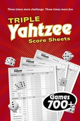 Triple Yahtzee Score Sheets Score Games for Scorekeeping, Yahtzee Score Pads,…