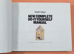 *L) New Complete Do-It-Yourself Manual Reader’s Digest Editors (1991 Hardcover)