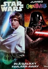 NEW Star Wars Jumbo Colortivity Coloring and Activity Book 192 Pages