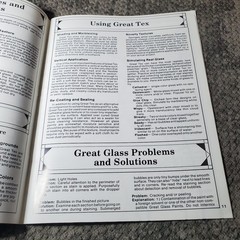 Country Patterns Great Glass Stained Glass Craft DIY Instructions Carol Smith