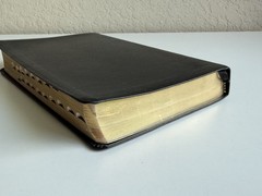 Tim Lahaye Prophecy Study Bible KJ Genuine Black Leather Red Letter Edition