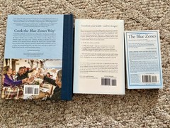 The Blue Zones Series by Dan Buettner, National Geographic, 3 Book Set