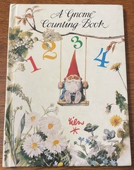 A Gnome Counting Book by Rien Poortvliet 1982 Harry Abrams Inc Vintage Rare HC