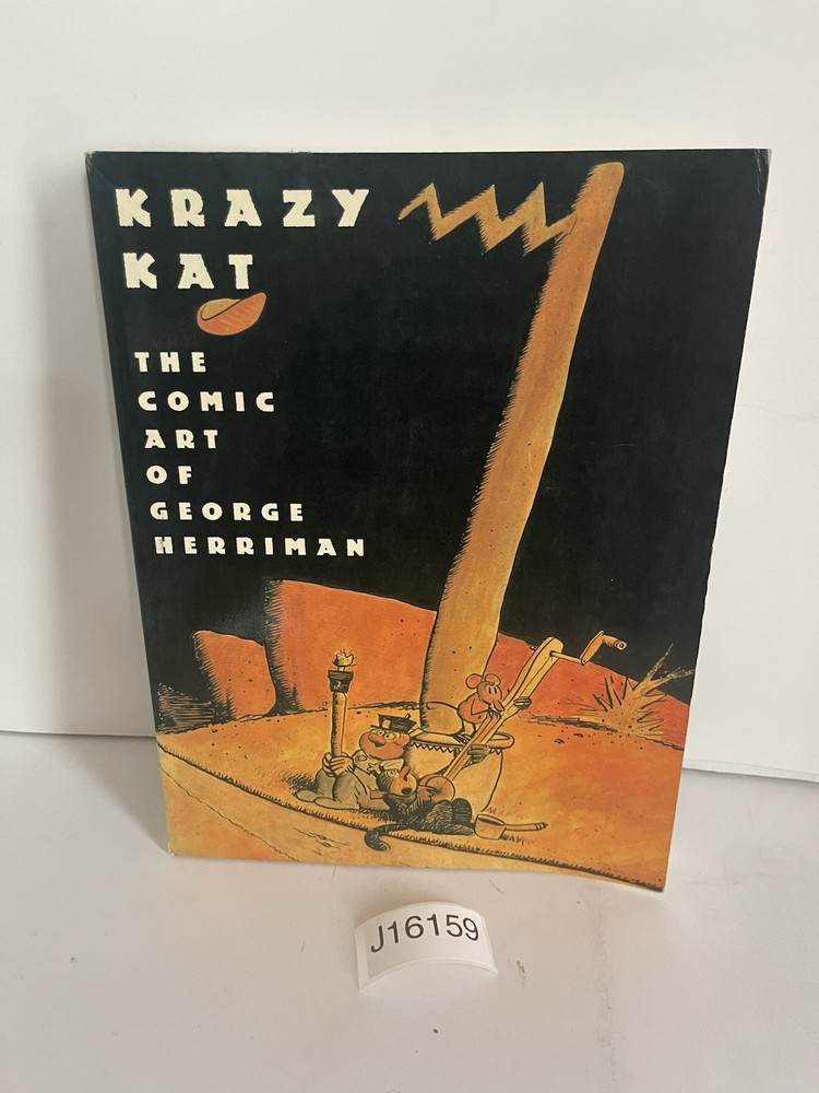 Krazy Kat : The Art of George Herriman by Patrick Mcdonnell Paperback 1986 VTG
