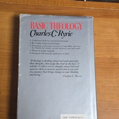 Charles C. Ryrie Basic Theology Hardcover Theology Textbook w/ DJ