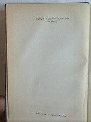 William Lyon Phelps Autobiography w/Letters 1939 HC Author Scholar & Critic B203