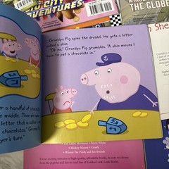 Lot Of 9 Paperback Books Children’s Preschool Mixed Titles Barbie, Peppa, Paw…