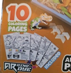 3D Dinosaur Puzzle Toy for Kids | AR App, Interactive Coloring & Walking Dinosau