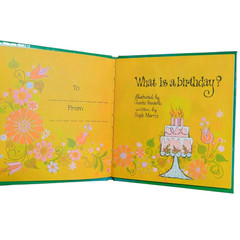 Vintage 1960’s What is a Birthday American Greetings Sunbeam Library Book
