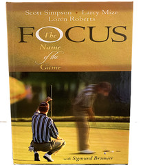 Focus : The Name of the Game ~ Sigmund Brouwer – Scott Simpson NEW Hardcover