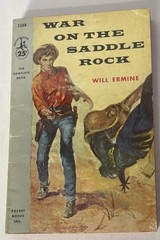 Lot of 10 Vintage PB Westerns Gunslingers Outlaws1940s- 1960s Various Authors ￼￼