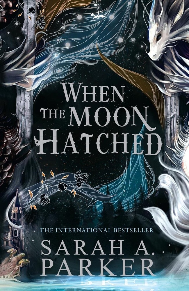 When the Moon Hatched by Sarah A. Parker Hardcover Book
