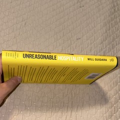 Will Guidara Unreasonable Hospitality Hardcover 2022 Leadership Hospitality