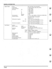 HONDA TRX350 Fourtrax Foreman ATV Service Manual 1985-1989 – WIRE BOUND – COVERS