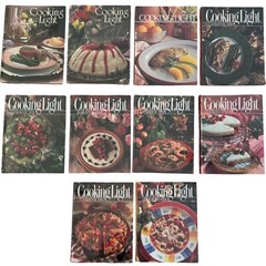 NEW Cooking Light HC Cookbooks 1986 thru 1996 Vintage, RARE & SEALED‼️