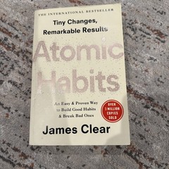 *Atomic Habits* Paperback by James Clear Build Good Habits & Break Bad Ones..