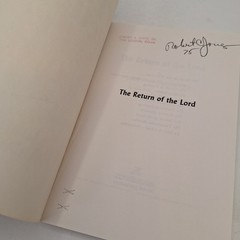 The Return of the Lord ~ John F. Walvoord ~ 1974 PB