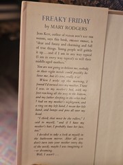 „Freaky Friday” by Mary Rodgers – Hardcover Book w/Dustjacket – 1972 1st Edition