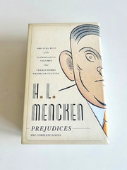 H. L. Mencken – Prejudices: the Complete Series – A Library of America Boxed Set