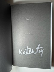 Signed 2026 Signing Exclusive Graves By Katelyn Taylor