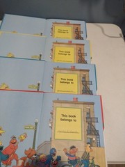 1989 On My Way With Sesame Street Books Complete Set 1-15 CTW Funk & Wagnalls