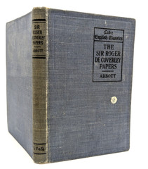 1906 The Sir Roger De Coverley Papers, The Lake English Classics by H. Abbott HC