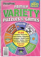 FAMILY VARIETY PUZZLES & GAMES DECEMBER 2014