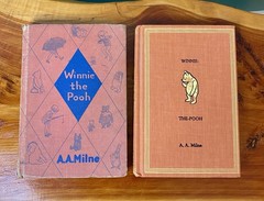Lot of 7 VTG Winnie the Pooh books 1935