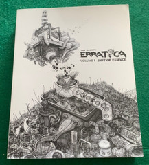 Ian Cinco’s Erratica Volume 1 Shift of Essence SIGNED 1st Ed 2017 Art