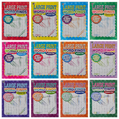 Large Print Word-Finds Puzzle Books Kappa Games,Search,Hunt~ Pick up to 30 Vols