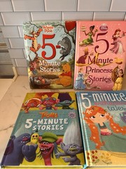5 Minute Stories Storybook Lot Of 4