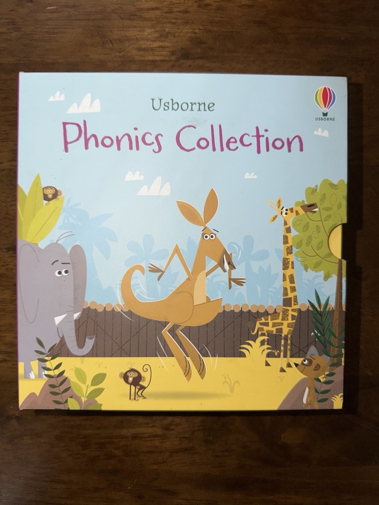 Usborne Phonics Collection 12 Books Box Set Good Used Condition
