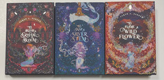 Midnight Whispers Crystal Bloom Trilogy Sarah A. Parker Signed Sprayed Edges NF