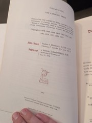 The New American Bible Special Family Edition Triple Column Catholic Press-world