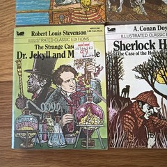 VINTAGE Illustrated Classic Editions Mini Paperbacks (Lot of 6)